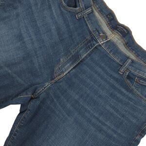 Lucky Brand 363 Vintage Straight Men Jeans 38x32 Medium Wash Denim Blue Stretch